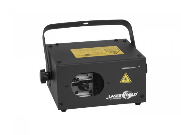 LASERWORLD EL-230RGB Showlaser der Klasse 3 mit 230 mW Leistung in Rot, Grün und Blau