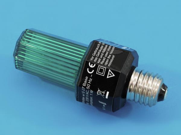 EUROLITE LED Strobe E-27 grün