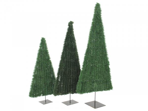 EUROPALMS Tannenbaum, flach, dunkelgrün, 180cm