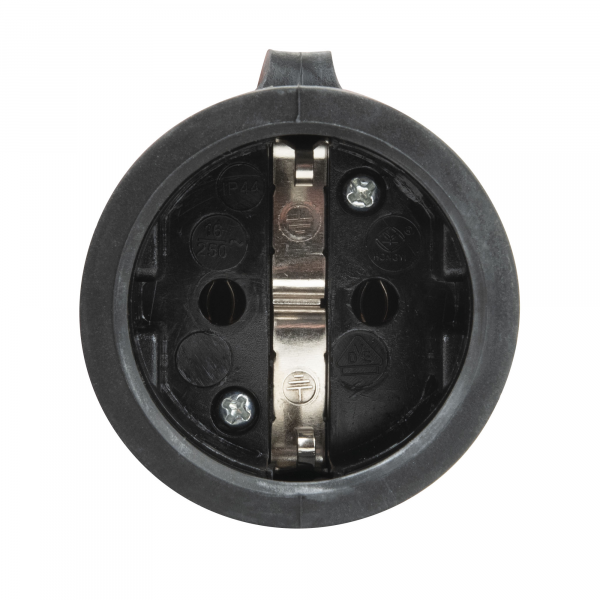 Showgear Rubber Schuko Connector Female