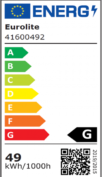 EUROLITE LED CSL-50 Strahler schwarz